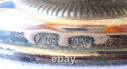 ANCIEN DRAGEOIR SUCRIER EN ARGENT MASSIF FLORENCE ITALIE 118gr