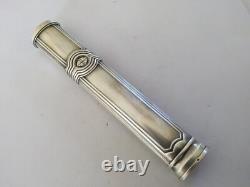 ANCIEN SCEAU ÉTUI A CIRE ARGENT MASSIF RISLER & CARRÉ silver seal