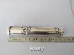 ANCIEN SCEAU ÉTUI A CIRE ARGENT MASSIF RISLER & CARRÉ silver seal