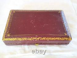 ANCIEN SERVICE ARGENT MASSIF EDOUARD ERNIE XIXe LOUIS XVI cuillères couteau