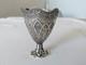 Ancien Zarf Empire Ottoman Argent Massif Turc Porte-verre A Café Sterling Silver