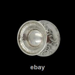 Ancien Bol Sur Pied En Argent Massif Anglais