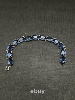Ancien Bracelet Argent Massif Vintage