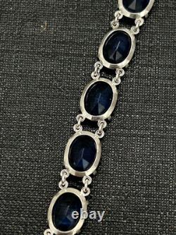 Ancien Bracelet Argent Massif Vintage