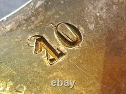 Ancien Bracelet Berbère Argent Massif 160gr Siwa Égypte Libye Poinçons Vers 1900