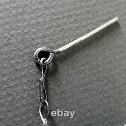 Ancien Bracelet Manchette Filigranes En Argent Massif