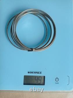 Ancien Bracelet Semainier en Argent massif