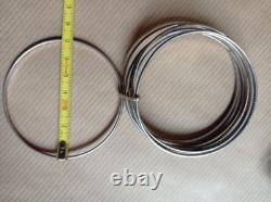 Ancien Bracelet Semainier en Argent massif