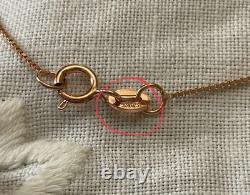 Ancien Collier & Pendentif Or Rose Argent Massif Opale Et Péridots Naturels