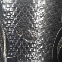 Ancien Confiturier En Argent Massif Ottoman