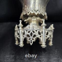 Ancien Confiturier En Argent Massif Ottoman