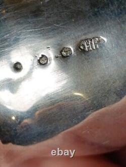 Ancien Crémier Pot à Lait Argent Massif en Forme de Vache 193 g Art de La Table