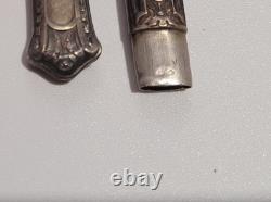 Ancien Nécessaire à Couture Argent Massif Oran Algérie L. Beria #K29