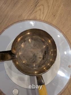 Ancien Poêlon Verseuse Argent Massif Minerve 1er Titre 176g Style Louis XVI