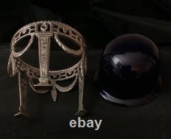 Ancien Saleron Argent Massif Epoque 1er Empire
