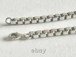 Ancien bracelet en argent massif 925 poids 22.5g