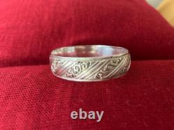 Ancien bracelet éthnique argent massif (BerbèreTunisie)
