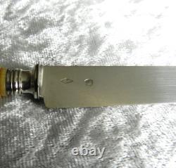 Ancien coffret de 12 couteaux lame en argent massif Minerve