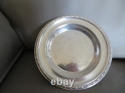 Ancien dessous de bouteille en argent massif 104 gr orfèvre DR