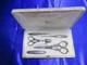 Ancien N&eacute;cessaire De Couture En Argent Massif /old Sewing Kit In Solid Silver