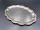 Ancien Plat En Argent Massif Vintage Silver Dish