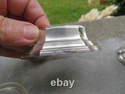 Ancien saleron an argent massif orfévre Térard Frères 63 gr