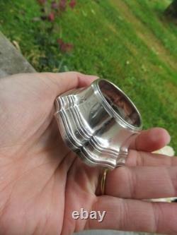 Ancien saleron an argent massif orfévre Térard Frères 63 gr