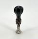 Ancien Sceau &agrave; Cacheter / Cachet De Cire En Agate Et Argent Massif Monogramme Cr
