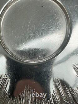 Ancien tasse et sous tasse en argent massif minerve 163 gr