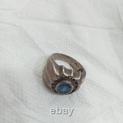 Ancienne Bague En Argent Massif