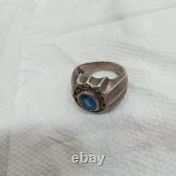 Ancienne Bague En Argent Massif