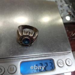 Ancienne Bague En Argent Massif