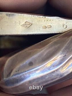 Ancienne Boite En Argent Massif Tabatiere Silver Snuf Box @ Nap III Silber