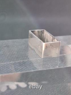 Ancienne Boucle De Ceinture SUNSET TRAILS STERLING Argent Massif