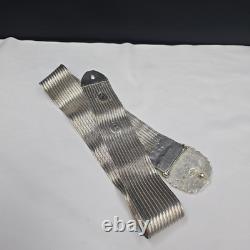 Ancienne Ceinture En Argent Massif, Iran A Identifier