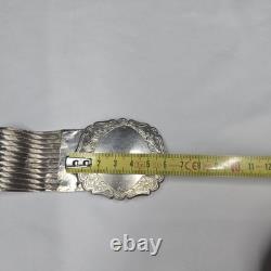 Ancienne Ceinture En Argent Massif, Iran A Identifier