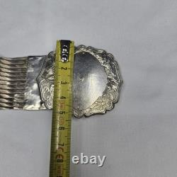 Ancienne Ceinture En Argent Massif, Iran A Identifier