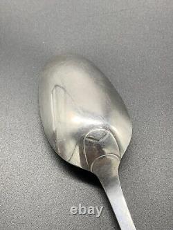 Ancienne Cuillère À Ragoût En Argent Massif Anglais UK Sterling XVIII EME