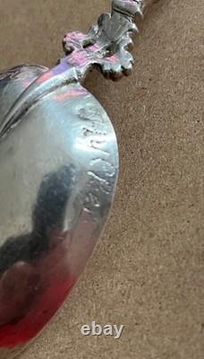 Ancienne Cuillere Argent Massif Hollande