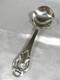Ancienne Cuillere Danoise A Baies Glace Argent Massif Poin&ccedil;ons Silver Spoon