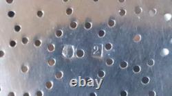 Ancienne Cuillère Passe Thé Passoire Pasette en Argent massif minerve 2 Vintage