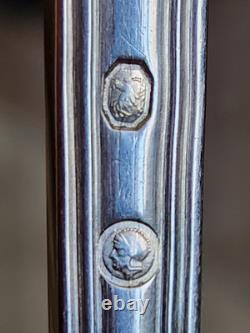 Ancienne Cuillère à Ragoût en Argent Massif 30 cm 149g 3 Poinçons Minerve