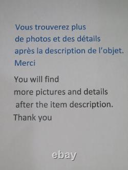 Ancienne Custode Argent Massif Voyage Visite Avec Sa Petite Croix Epoque Empire