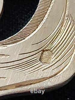 Ancienne Fourchette à Découper / à Poisson Argent Massif Tête de Mercure 122 g