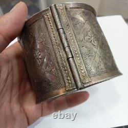 Ancienne Khelkhal En Argent Massif Traditionnel Antiquité