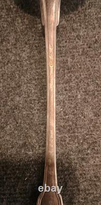Ancienne Louche Argent Massif Poinçon 1er Coq Grosse Garantie Paris Modèle Filet