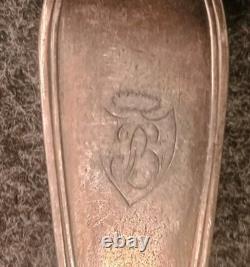 Ancienne Louche Argent Massif Poinçon 1er Coq Grosse Garantie Paris Modèle Filet