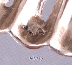 Ancienne Louche à Compote en argent massif H. GABERT France 19 ème sucre