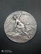 Ancienne Médaille Syndicat Industrie En Argent Massif Signée Ch. Pillet 115 Gr