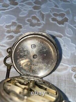 Ancienne Montre Gousset en Argent Massif Daniel Mongard À Restaurer XIXe Siècle